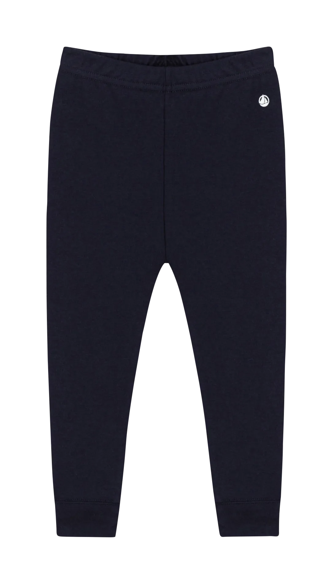 PETIT BATEAU Legging de algodón orgánico en azul