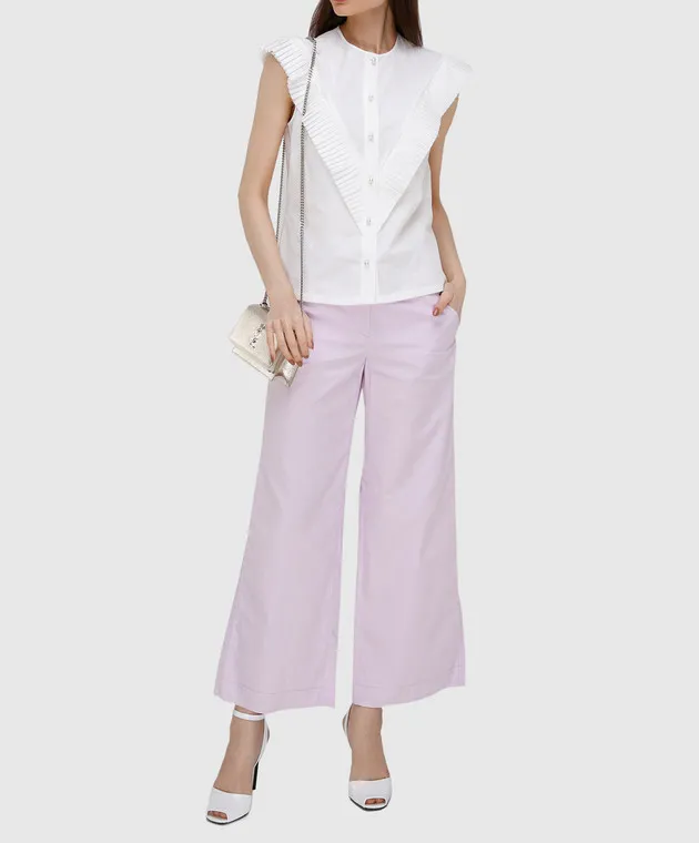 Philosophy di Lorenzo Serafini Lilac pants