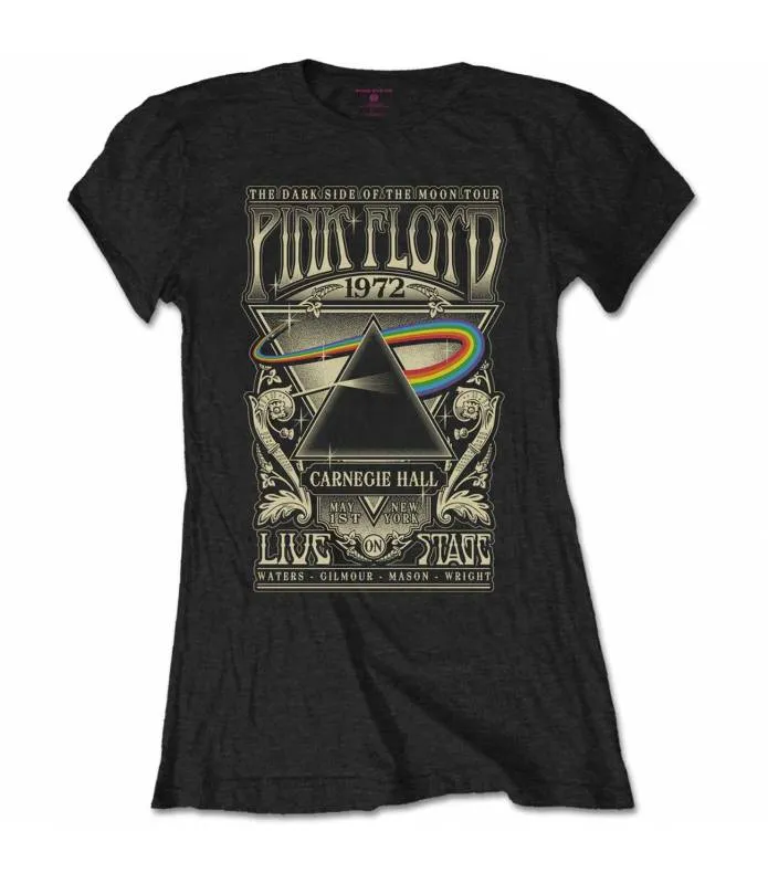 Pink Floyd: Carnegie Hall Poster Tee Camiseta oficial chica ROCK OFF PFTEE78LB