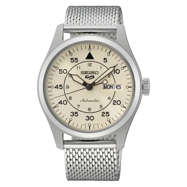 Reloj Seiko 5 Suit Style Flieger Beige SRPH21K1