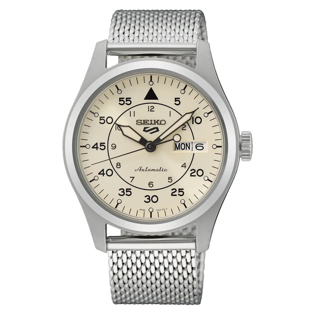 Reloj Seiko 5 Suit Style Flieger Beige SRPH21K1