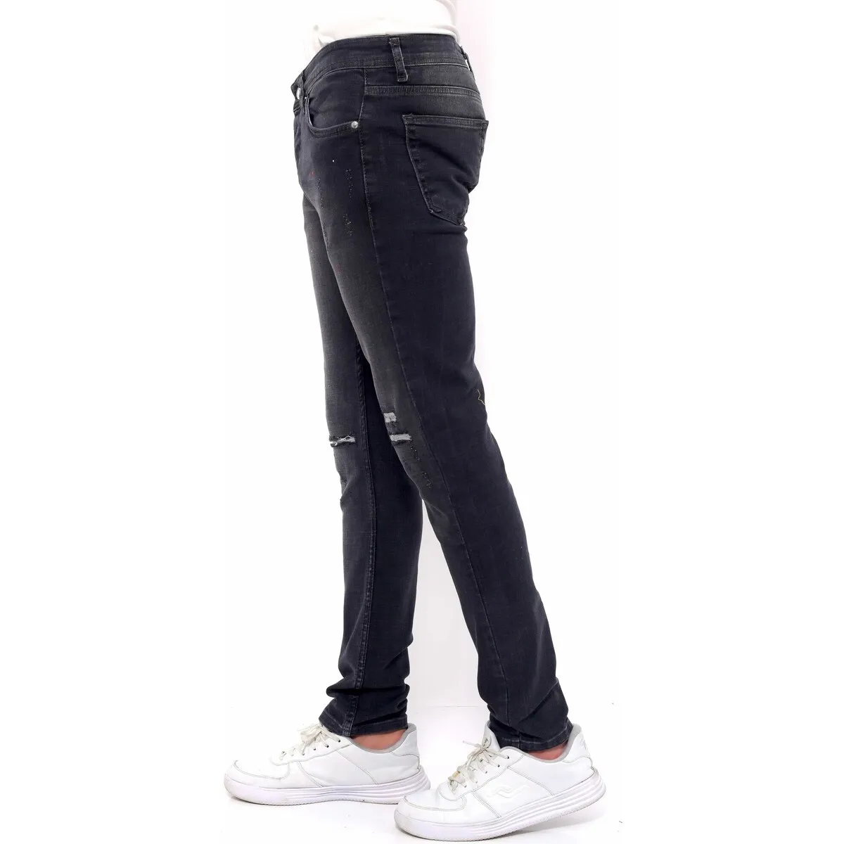 Ripped Pantalones Vaqueros Hombre