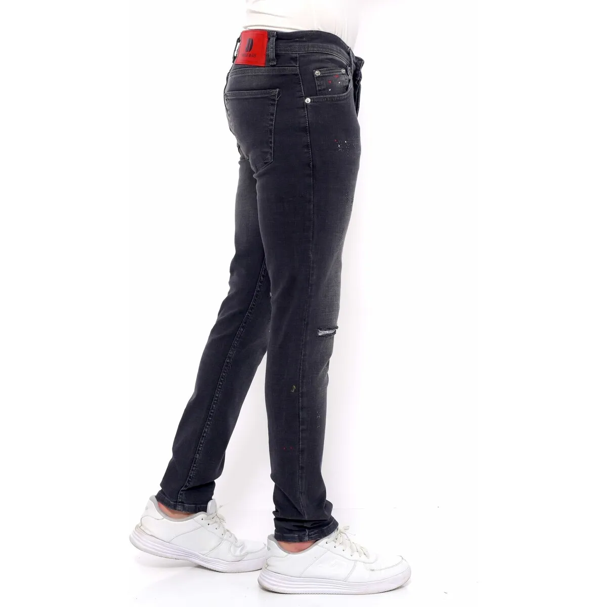 Ripped Pantalones Vaqueros Hombre