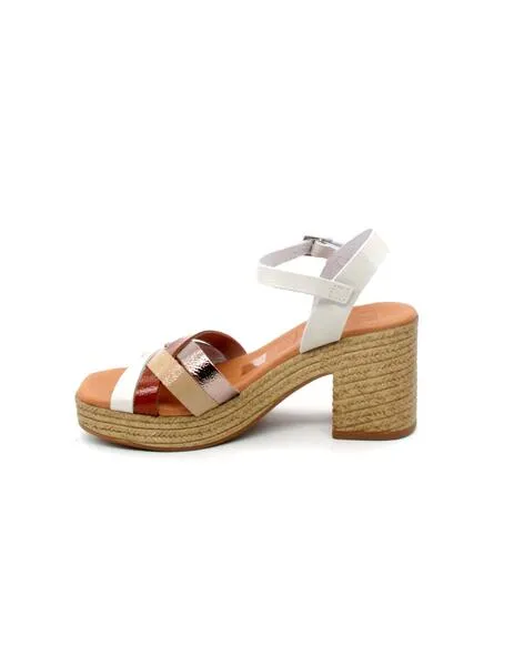 Sandalia Oh My Sandals 5469 hielo/tabaco para muje