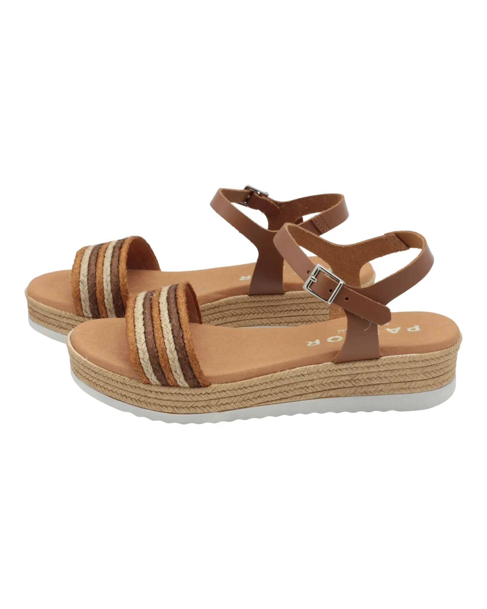 SANDALIAS DE MUJER OH MY SANDALS 5426 EN CUERO