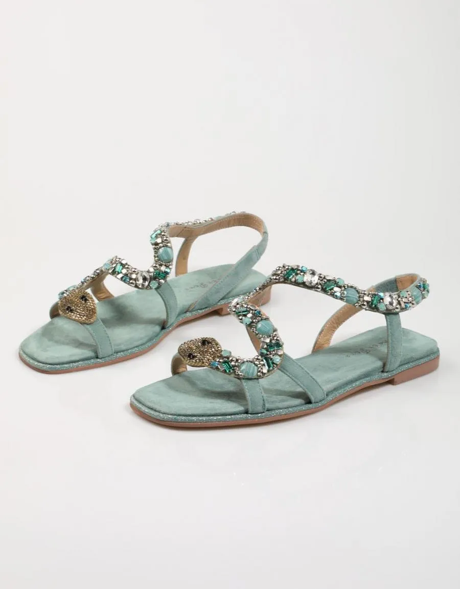  sandals ALMA EN PENA 451 en Green 78852