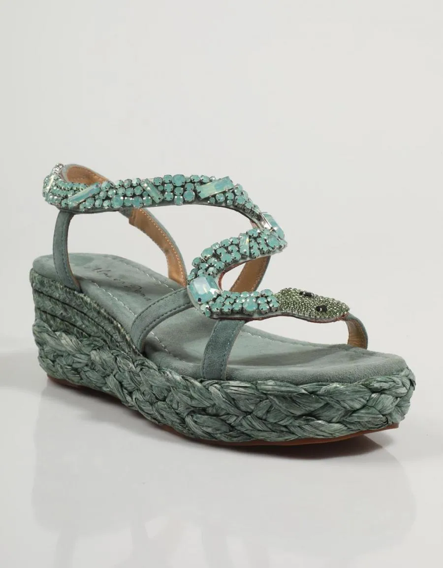  sandals ALMA EN PENA Ap en Green 82404