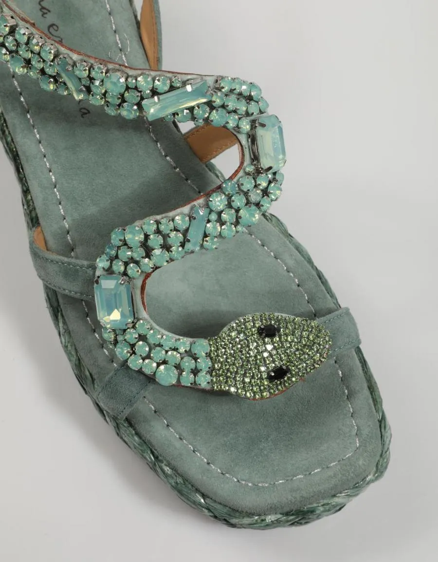  sandals ALMA EN PENA Ap en Green 82404