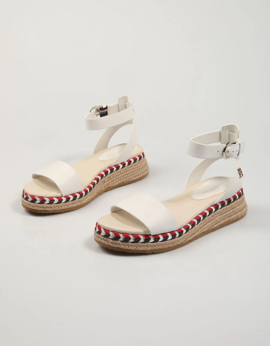  sandals TOMMY HILFIGER Low en White 81469