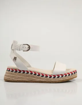  sandals TOMMY HILFIGER Low en White 81469