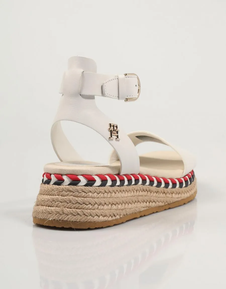  sandals TOMMY HILFIGER Low en White 81469