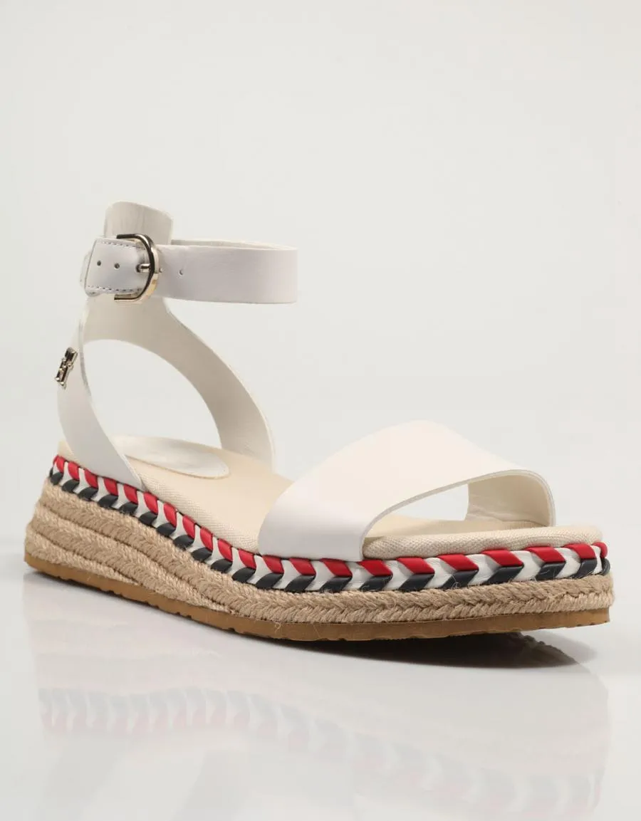  sandals TOMMY HILFIGER Low en White 81469