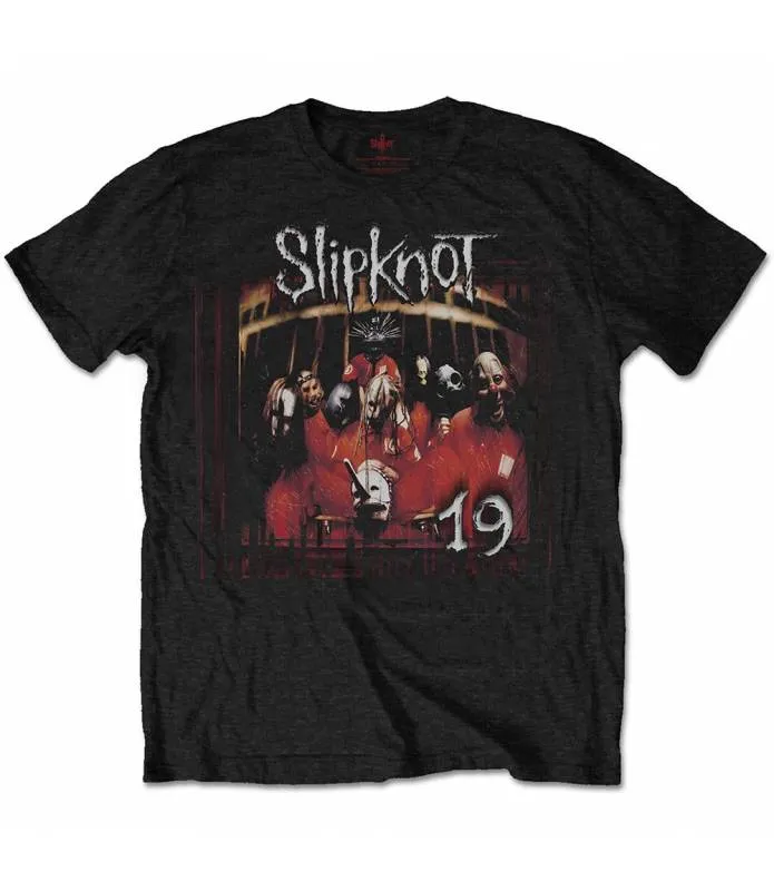 SLIPKNOT Debut Album 19 Years Tee Camiseta Licencia oficial Chico ROCK OFF SKTS39MB