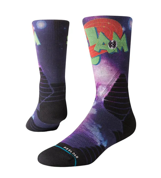 Stance Space Jam Galaxy Socks PUR