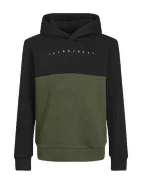 Sudadera Blocked Sweat Black Jack & Jones