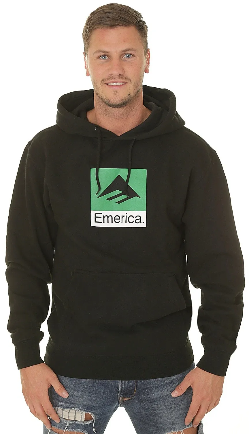 sudadera Emerica Classic Combo - Black - men´s