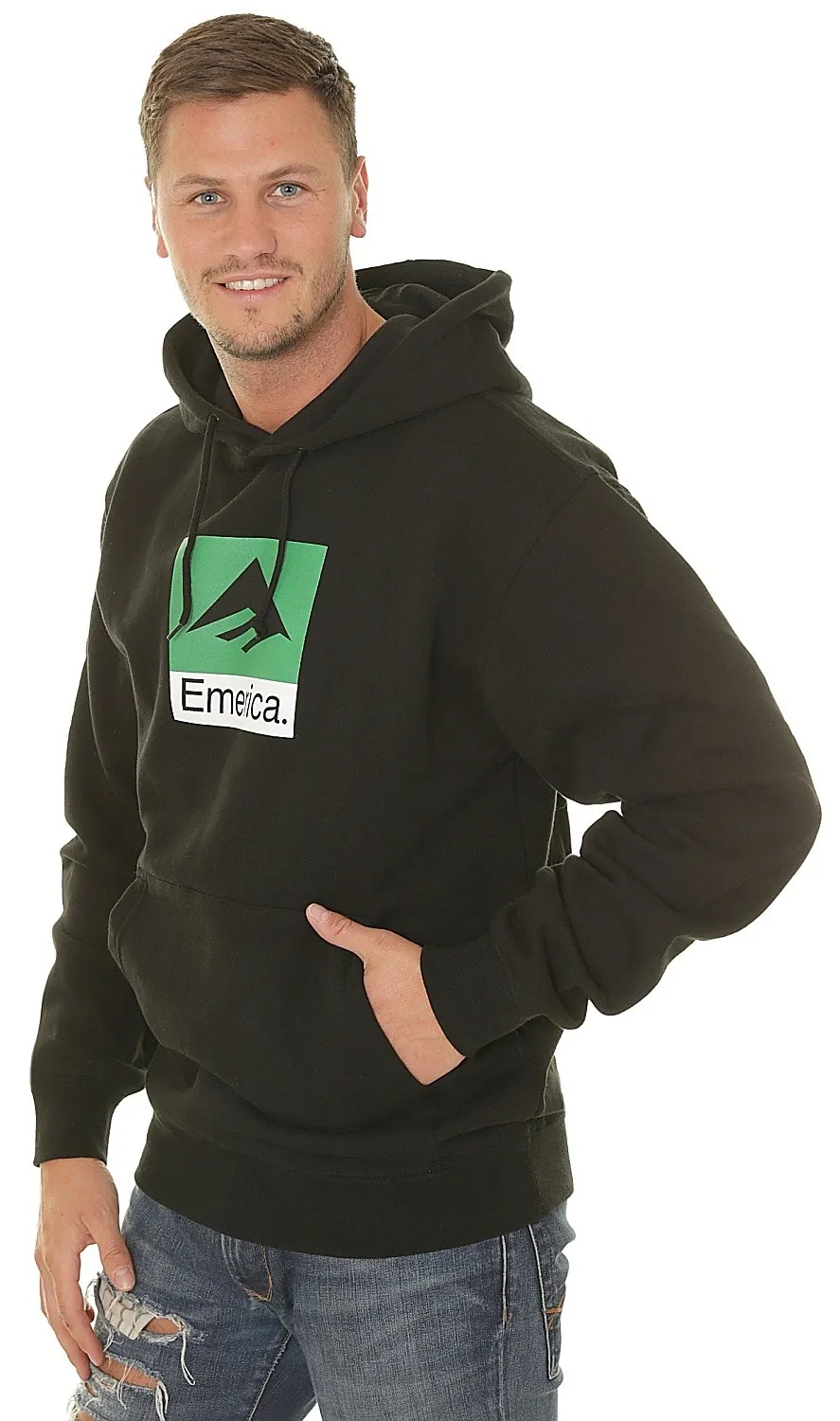 sudadera Emerica Classic Combo - Black - men´s