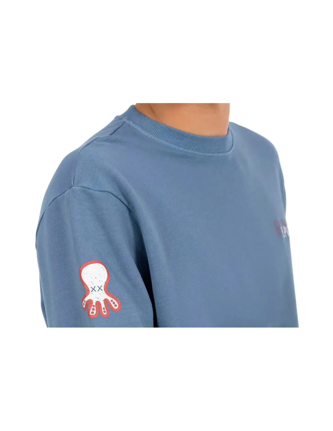 Sudadera Estampado Triple Logo El Pulpo