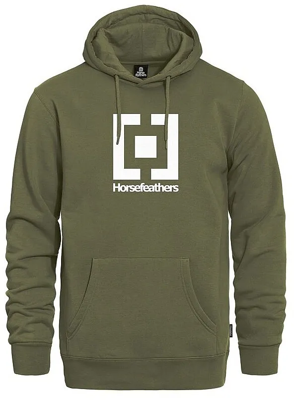 sudadera Horsefeathers Leader - Loden Green - men´s