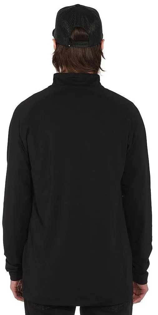 sudadera Horsefeathers Samuel Zip - Black - men´s