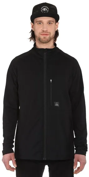 sudadera Horsefeathers Samuel Zip - Black - men´s