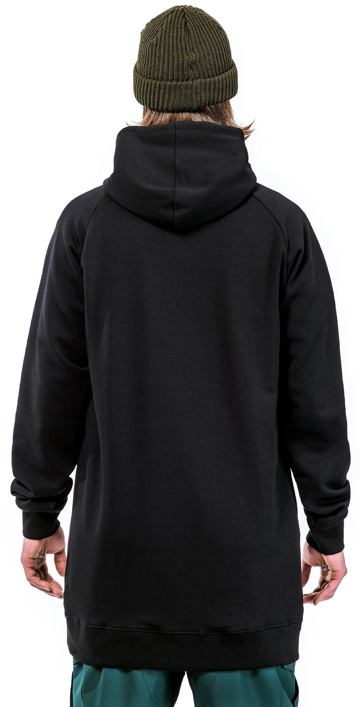 sudadera Horsefeathers Sherman Long - Black - men´s