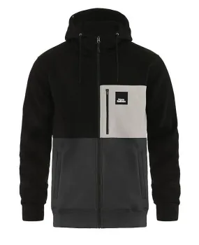 sudadera Horsefeathers Vick Zip - Black/Gray - men´s