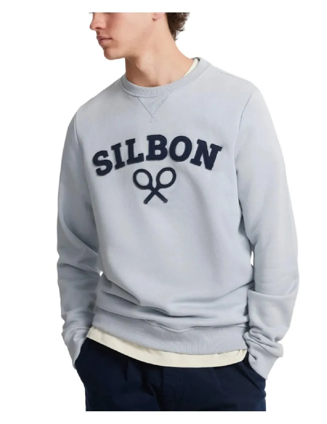 Sudadera logo raqueta Silbon