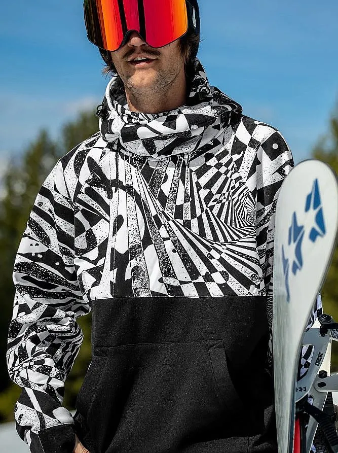 sudadera Volcom Hydro Riding - Black/White - men´s