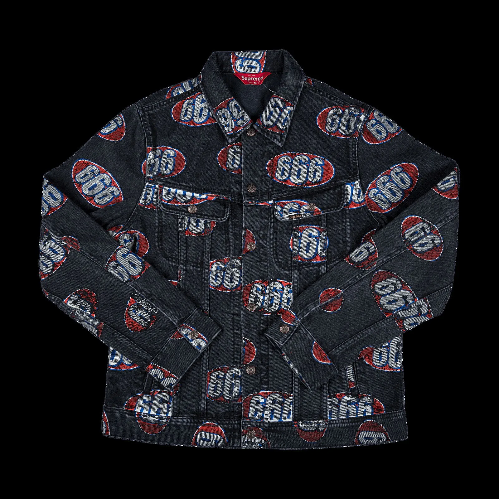 Supreme 666 Denim Trucker Jacket