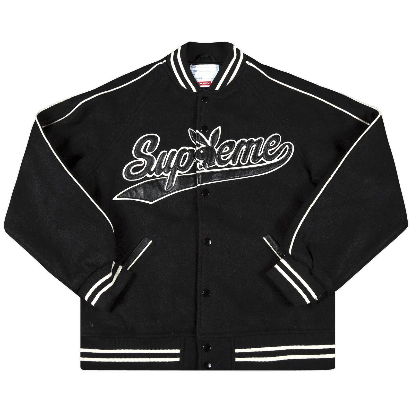 Supreme Playboy x Varsity Jacket