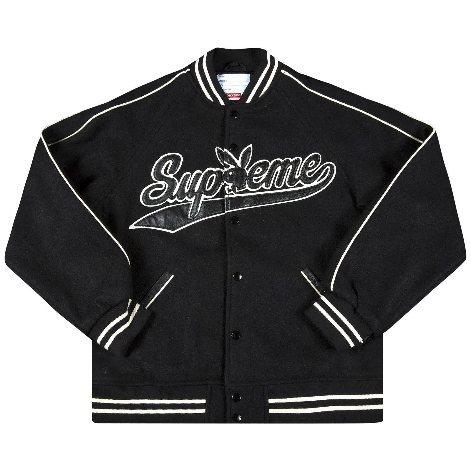 Supreme Playboy x Varsity Jacket