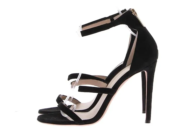 TAMARA MELLON Sandalias T.EU 38 Piel Negro 