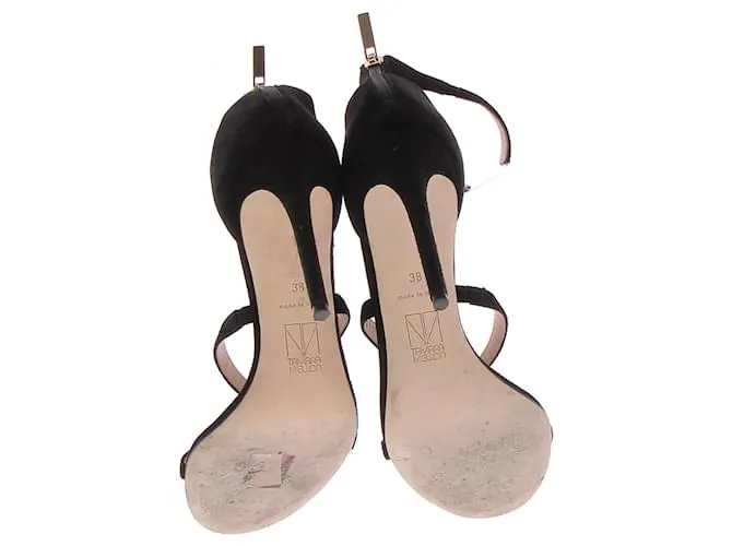 TAMARA MELLON Sandalias T.EU 38 Piel Negro 