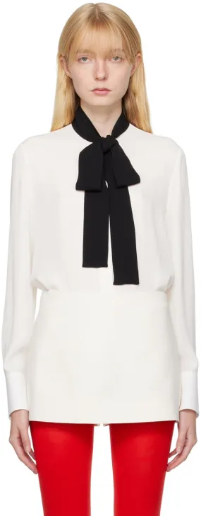 Valentino Scarf Shirt