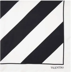 Valentino Striped Scarf