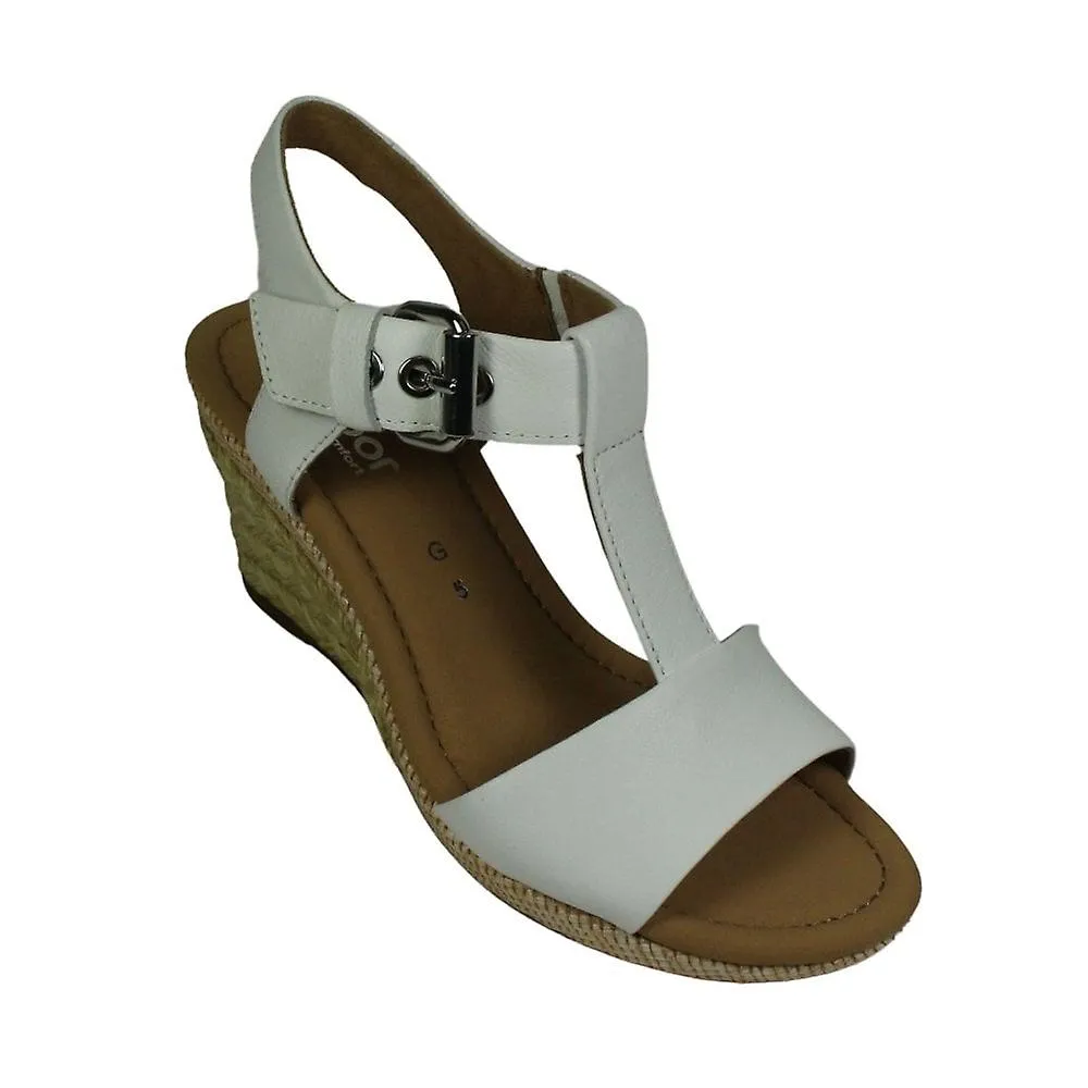 Women's Gabor Karen | Weiss | Womens Wedge Sandals