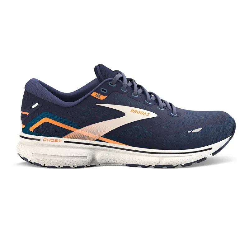 Zapatilla de running Brooks Ghost 15 Hombre Peacoat/Blue/Orange Pop