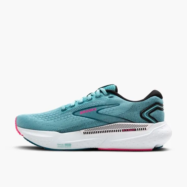 ZAPATILLA RUNNING BROOKS GLYCERIN 21 GTS PARA MUJER AZUL Y ROSA