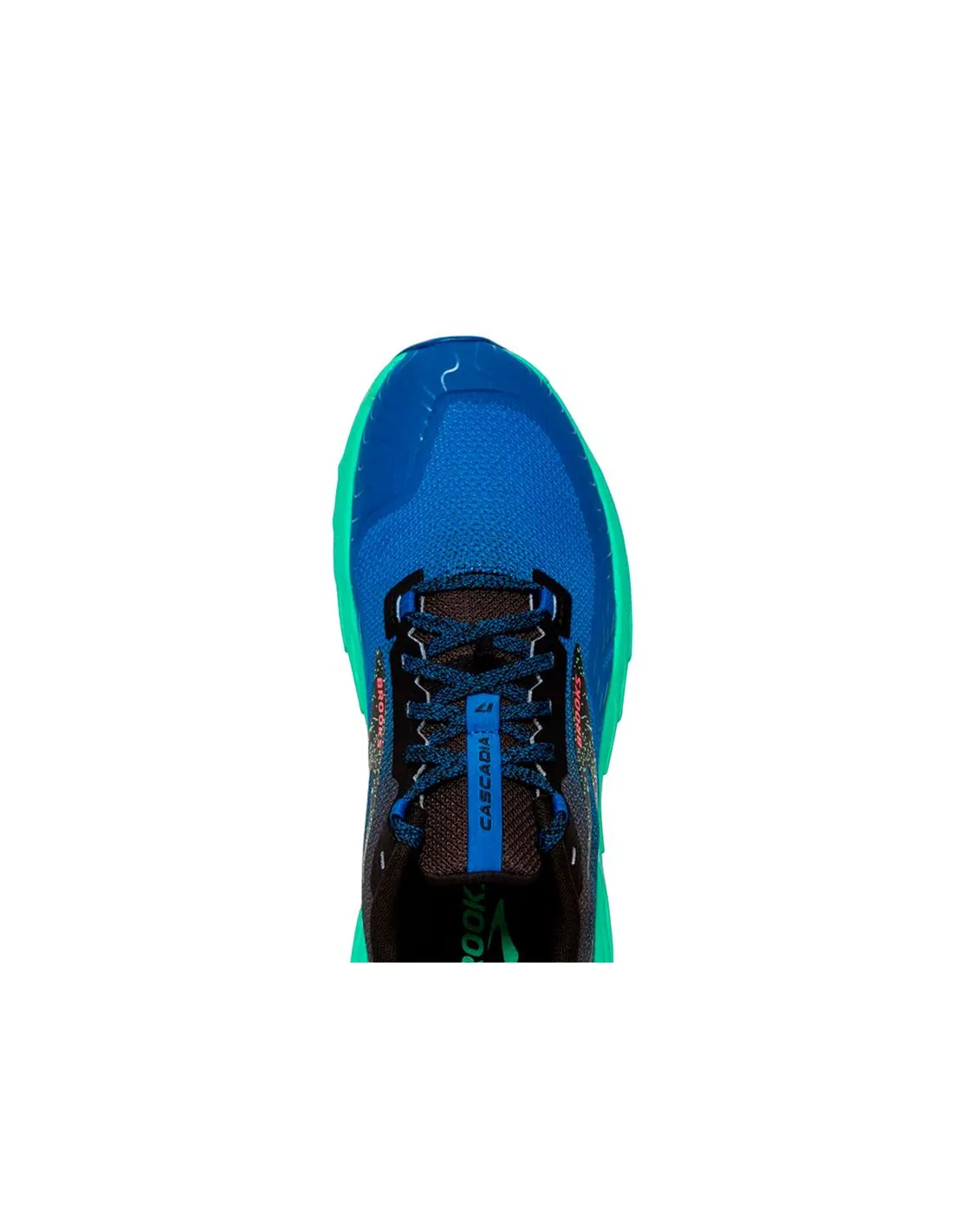 Zapatillas de Trail Brooks Cascadia 17 Hombre Victoria Blue/Black/Spring Bud