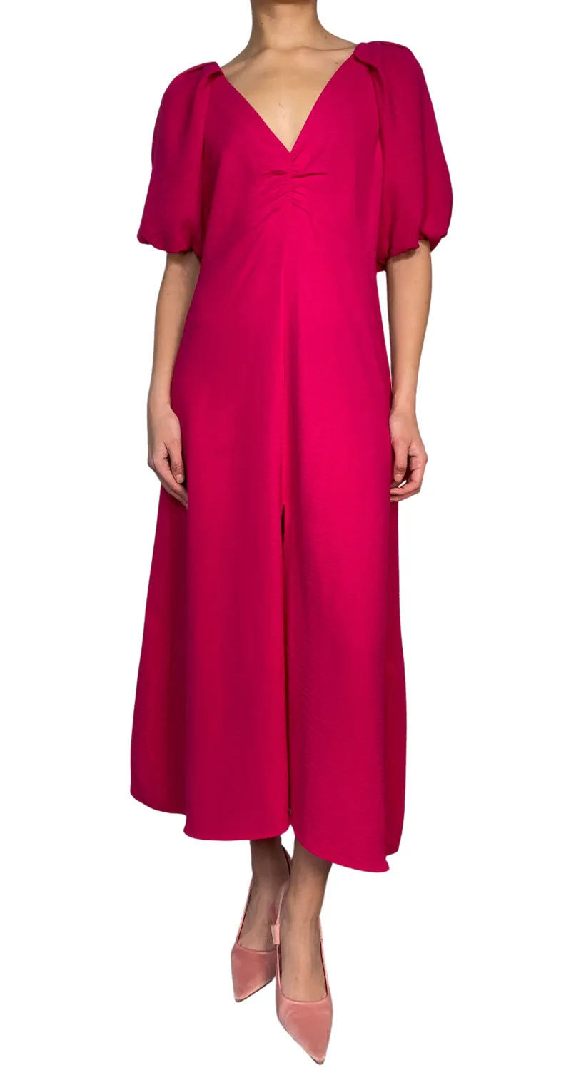 ZARA Vestido Fucsia