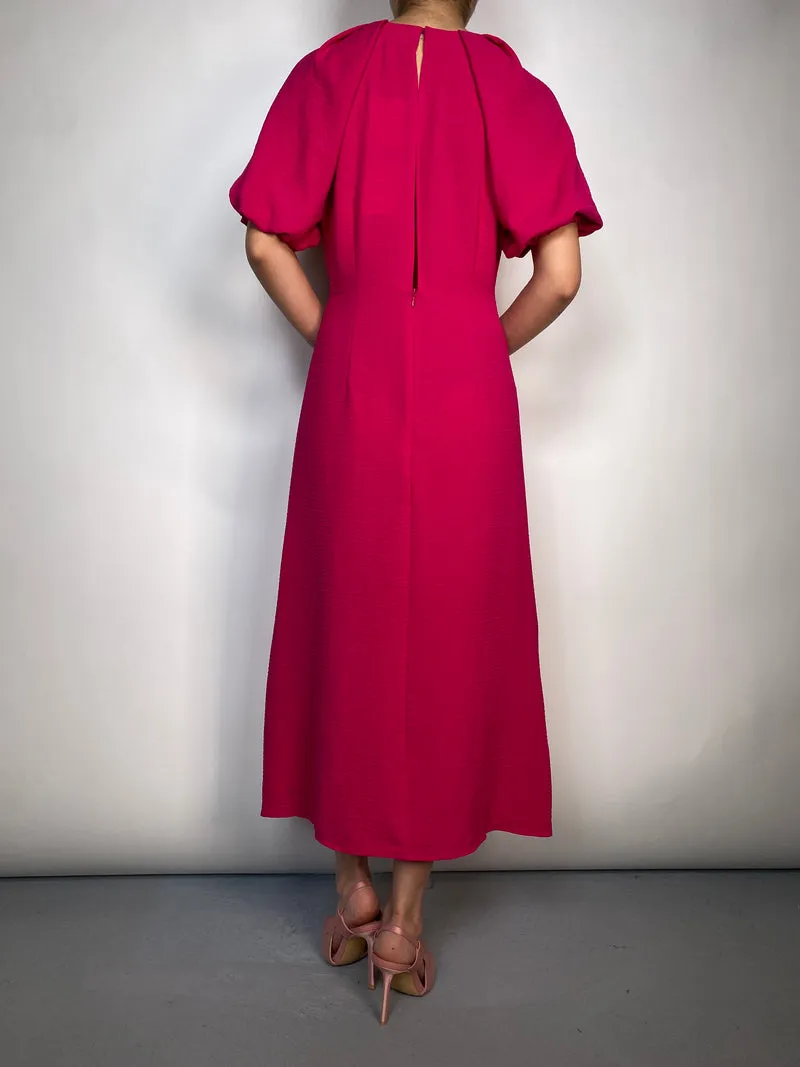 ZARA Vestido Fucsia