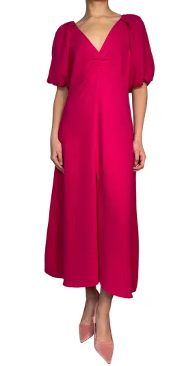 ZARA Vestido Fucsia